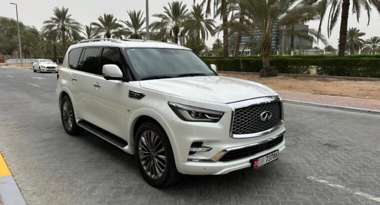 Infiniti Qx80 full option 2019 Gcc for sale