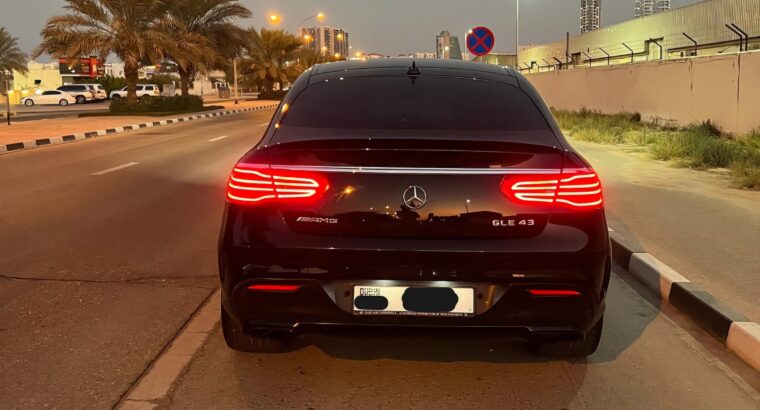 Mercedes GLE43 AMG 2017 Gcc for sale