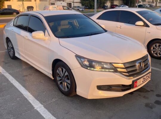 Honda Accord 2015 Gcc in good condition