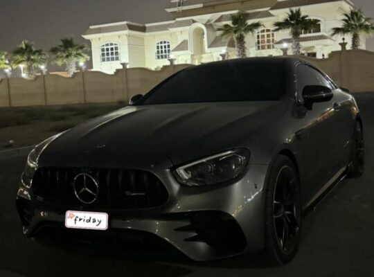 Mercedes E53 coupe AMG 2021 Gcc full option