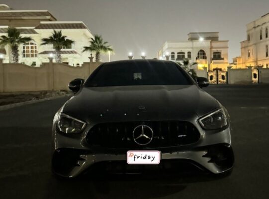 Mercedes E53 coupe AMG 2021 Gcc full option