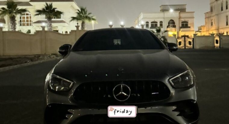 Mercedes E53 coupe AMG 2021 Gcc full option