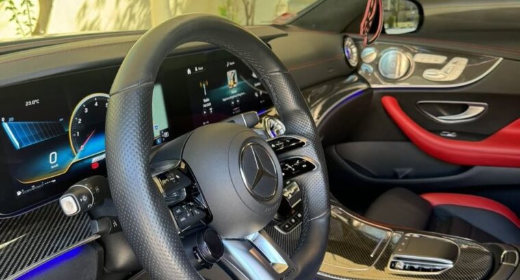 Mercedes E53 coupe AMG 2021 Gcc full option