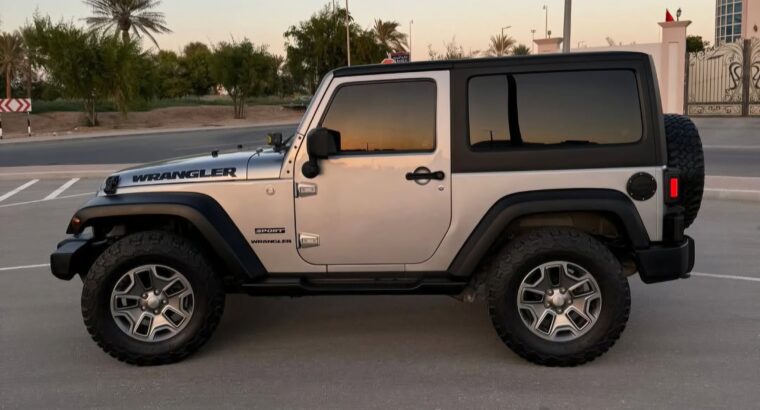 Jeep wrangler sport Coupe 2013 Gcc for sale