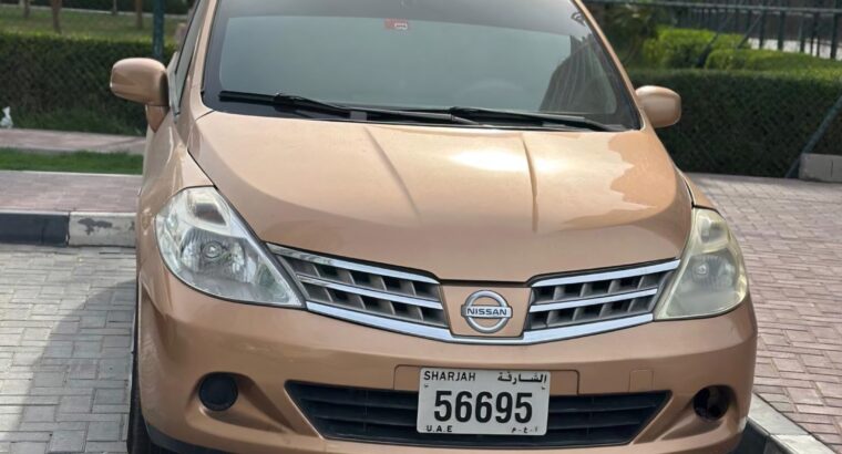 Nissan Tiida Hatchback 2009 Gcc for sale
