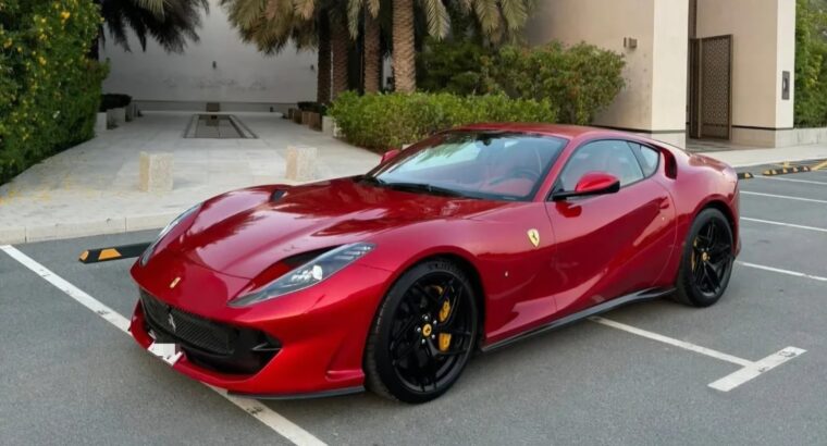 Ferrari 812 superfast 2019 Gcc fully loaded