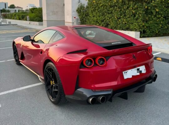 Ferrari 812 superfast 2019 Gcc fully loaded