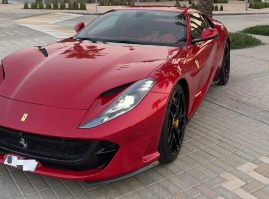 Ferrari 812 superfast 2019 Gcc fully loaded