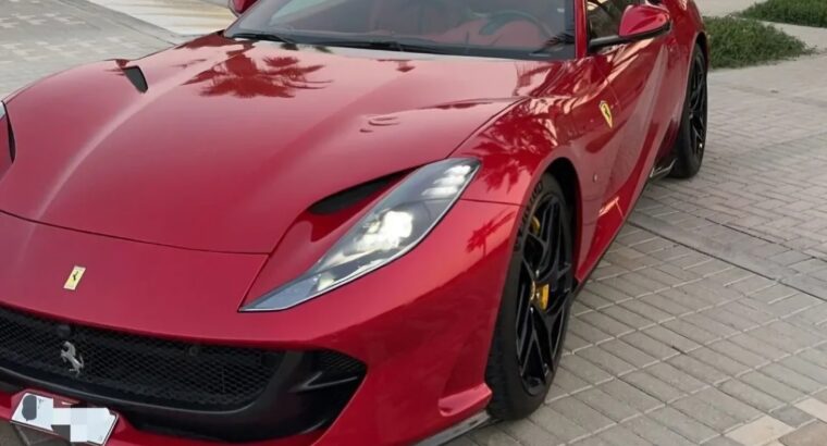 Ferrari 812 superfast 2019 Gcc fully loaded