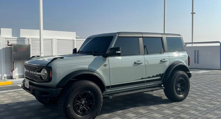 Ford bronco wild truck 2021 Gcc full option