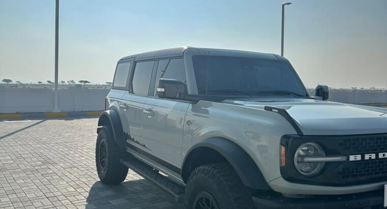 Ford bronco wild truck 2021 Gcc full option