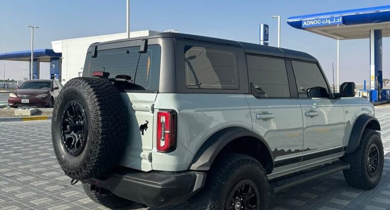 Ford bronco wild truck 2021 Gcc full option