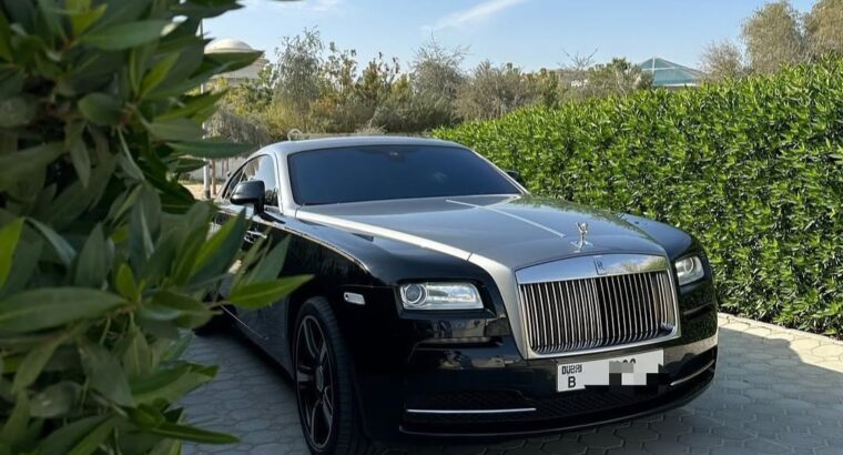 Rolls Royce Wraith 2015 Gcc fully loaded