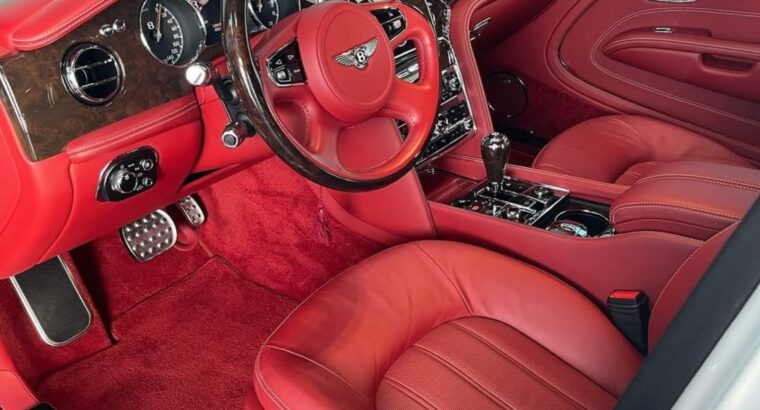 Bentley Mulsanne 2013 Gcc fully loaded