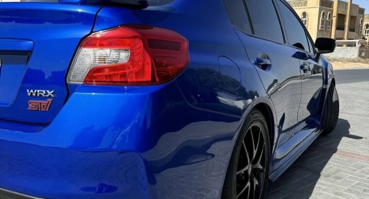 Subaru WRX STi full option 2016 Gcc