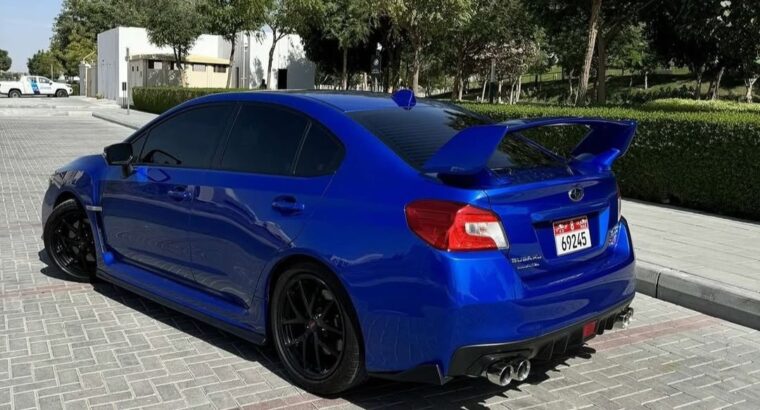 Subaru WRX STi full option 2016 Gcc