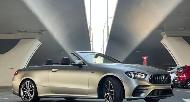 Mercedes E53 coupe 2021 USA imported for sale