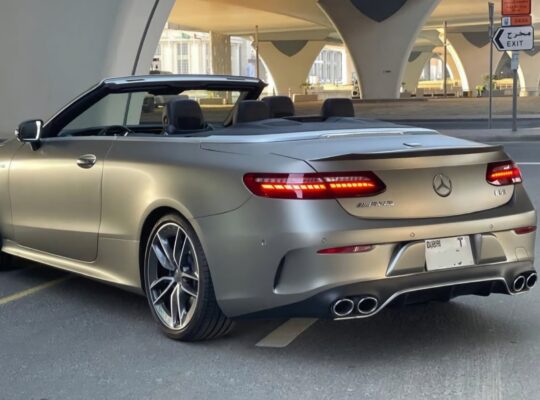 Mercedes E53 coupe 2021 USA imported for sale