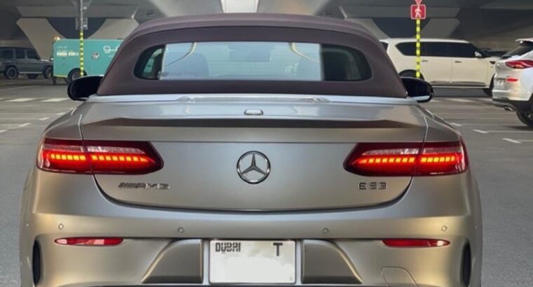 Mercedes E53 coupe 2021 USA imported for sale