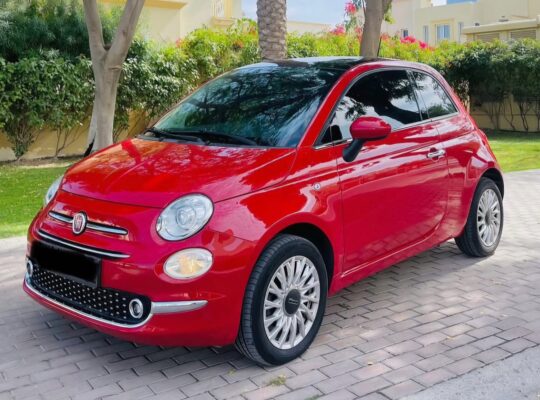 Fiat 500 in good condition 2019 Gcc