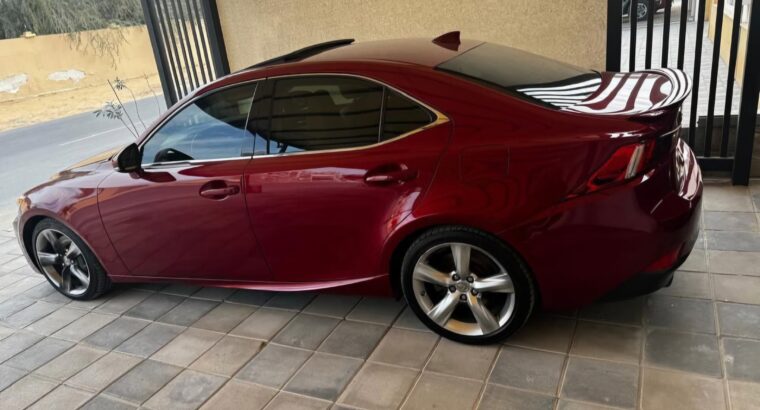 Lexus IS350 full option 2014 USA imported