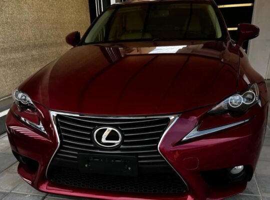 Lexus IS350 full option 2014 USA imported