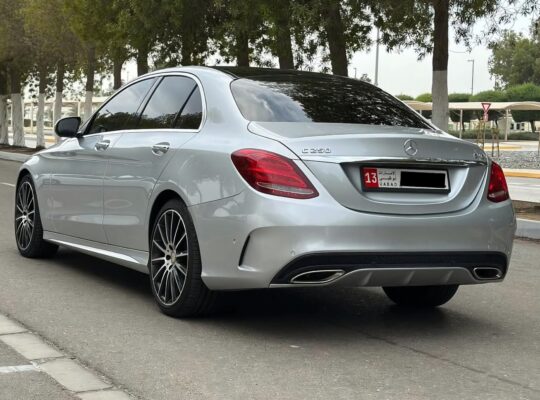 Mercedes C250 AMG full option 2017 Gcc