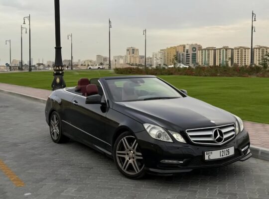 Mercedes E350 Convertible 2013 AMG