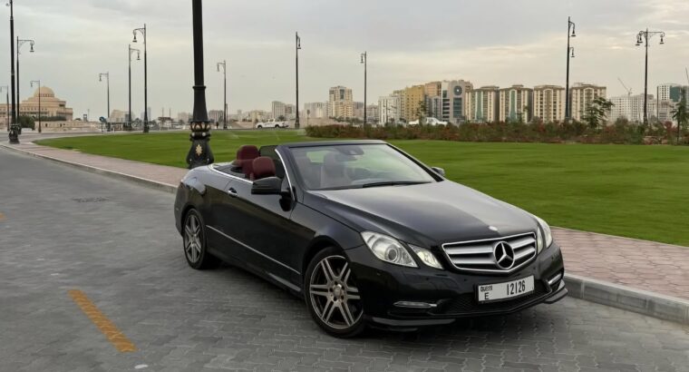 Mercedes E350 Convertible 2013 AMG