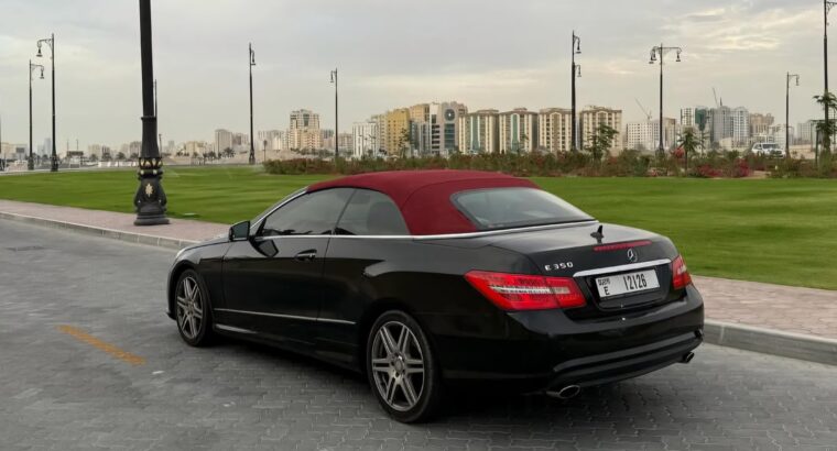 Mercedes E350 Convertible 2013 AMG