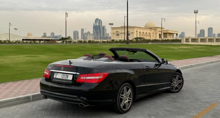 Mercedes E350 Convertible 2013 AMG