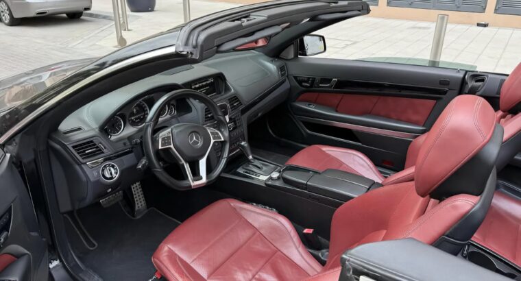 Mercedes E350 Convertible 2013 AMG