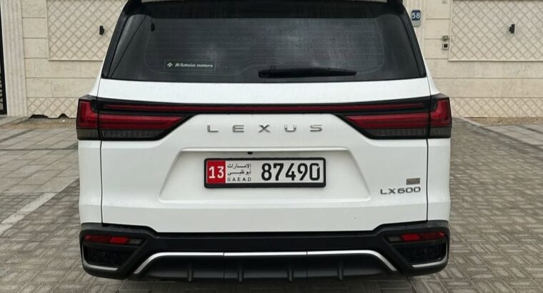 Lexus Lx600 full option 2022 Gcc for sale