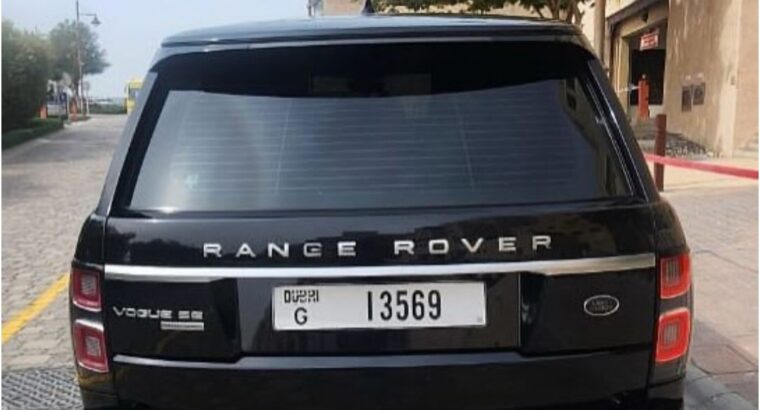 Range Rover vouge SE 2018 Gcc for sale