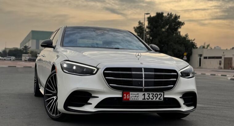 Mercedes S580 full option 2022 imported for sale