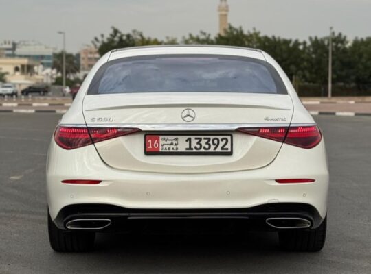 Mercedes S580 full option 2022 imported for sale