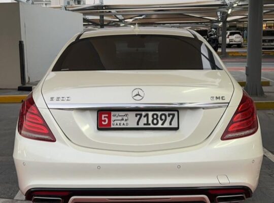 Mercedes S500 EMC 2014 Gcc full option