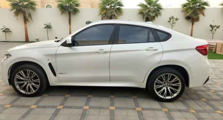 BMW X6 performance 2017 fully loaded Gcc