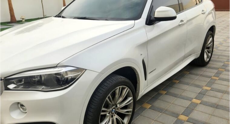 BMW X6 performance 2017 fully loaded Gcc