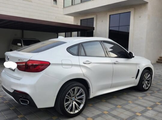 BMW X6 performance 2017 fully loaded Gcc