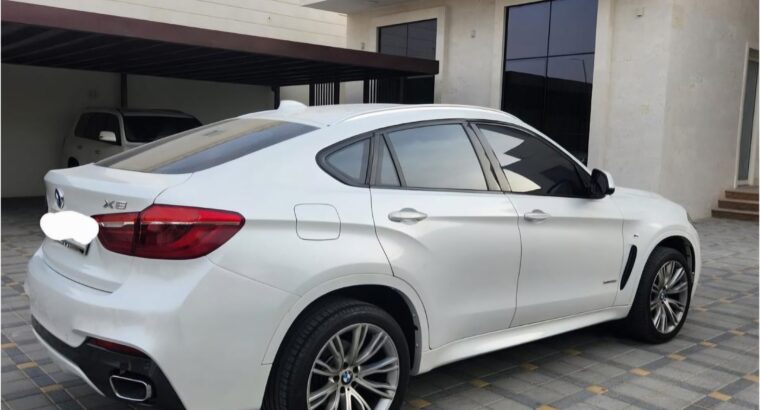 BMW X6 performance 2017 fully loaded Gcc
