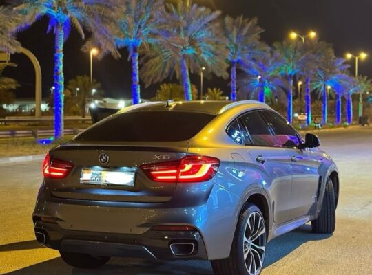 BMW X6 full option 2018 Gcc in perfect condition