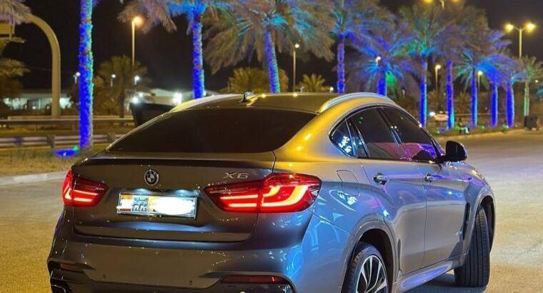 BMW X6 full option 2018 Gcc in perfect condition