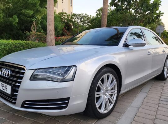 Audi A8 2012 Gcc full option for sale