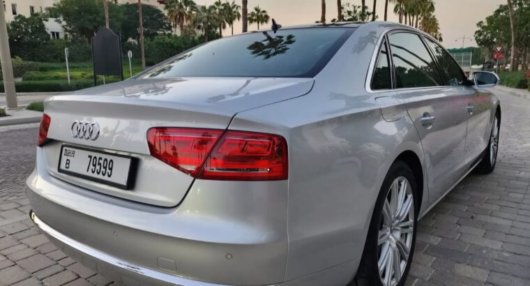 Audi A8 2012 Gcc full option for sale