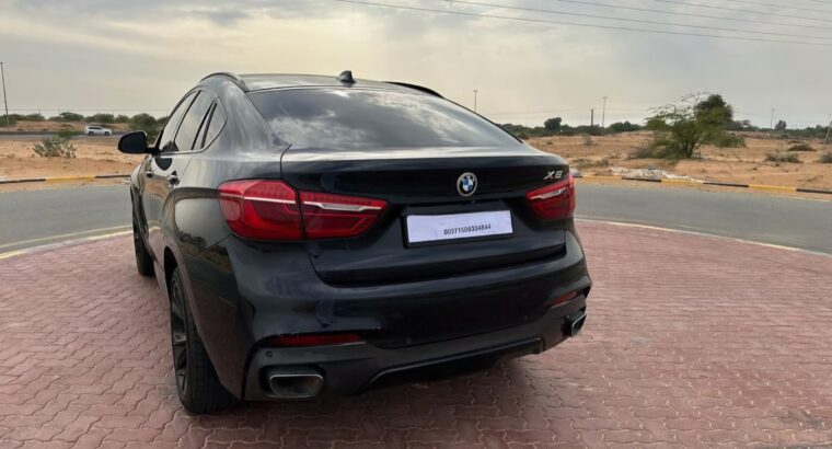BMW X6 2015 Gcc full option for sale