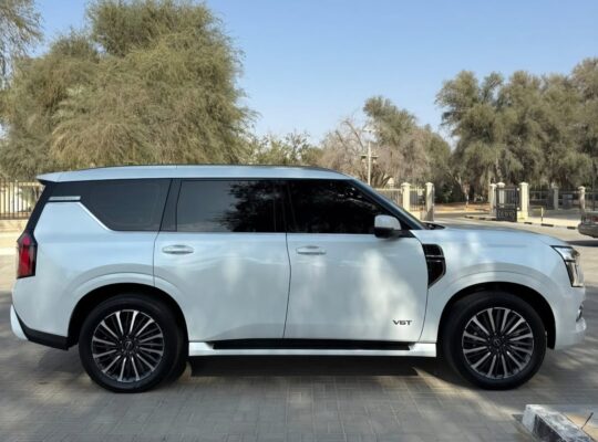 Nissan patrol platinum 2025 fully loaded