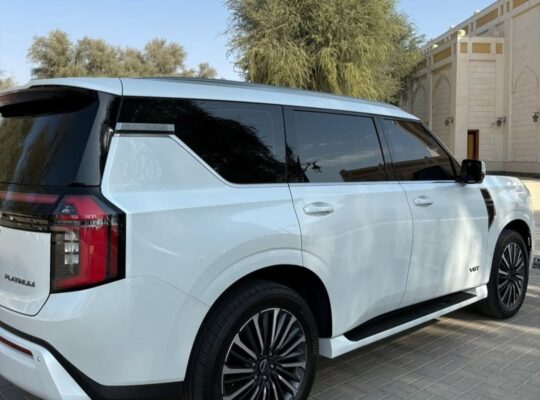 Nissan patrol platinum 2025 fully loaded