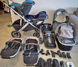 Vista Uppababy Set for twins or sale