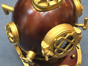 Rare sea diving helmet from USA for sale